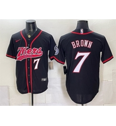 Men-s-Philadelphia-76ers--7-Jaylen-Brown-Black-Cool-Base-Stitched-Baseball-Jersey-495-92292 Men-s-Philadelphia-76ers--7-Jaylen-Brown-Black-Cool-Base-Stitched-Baseball-Jersey-495-92292