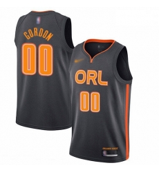 Magic 00 Aaron Gordon Charcoal Basketball Swingman City Edition 2019 20 Jersey