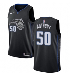 Men Nike Orlando Magic 50 Cole Anthony Black NBA Swingman City Edition 2018 19 Jersey