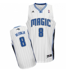 Mens Adidas Orlando Magic 8 Mario Hezonja Swingman White Home NBA Jersey