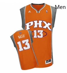 Mens Adidas Phoenix Suns 13 Steve Nash Swingman Orange NBA Jersey