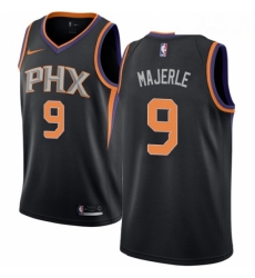 Mens Nike Phoenix Suns 9 Dan Majerle Authentic Black Alternate NBA Jersey Statement Edition