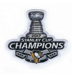 Stitched 2017 NHL Stanley Cup Finals Champions Pittsburgh Penguins Jersey Patch