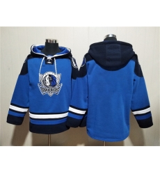 Men Dallas Mavericks Blank Navy Ageless Must Have Lace Up Pullover Hoodie Men Dallas Mavericks Blank Navy Ageless Must Have Lace Up Pullover Hoodie