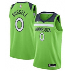 Men Jordan Brand Minnesota Timberwolves D'Angelo Russell Green Statement Jersey