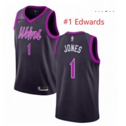 Wolves #1 Edwards Jersey