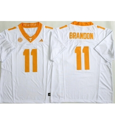 Men Tennessee Volunteers 11 Faizon Brandon White 2026 F U S E Stitched Jersey Men Tennessee Volunteers 11 Faizon Brandon White 2026 F U S E Stitched Jersey