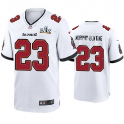 Men Sean Murphy Bunting Buccaneers White Super Bowl Lv Game Jersey