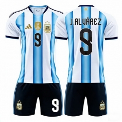 2026 FIFA World Cup Argentina Soccer Home Jersey #8 Julian Alvarez