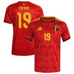 Youth 19Malick Fofana Belgium Jersey   3