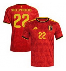 Men 22Alexis Saelemaekers Belgium Jersey   1