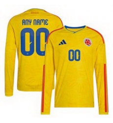 Men 00 Custom Colombia National Team Home  2