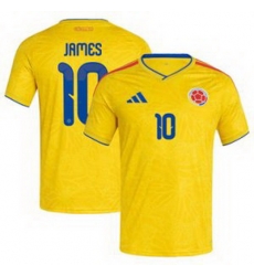 Men 10 James Rodriguez Colombia National Team Home  1