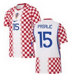 Men 15 Croatia Mario Pasalic Away Replica World Cup   1