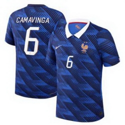 Men 6Eduardo Camavinga France Jersey   2