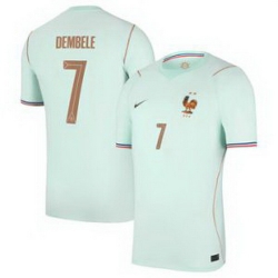 Men 7Ousmane Dembele France Jersey   1