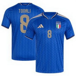 Men 8 Italy National Sandro Tonali 2026 White  1