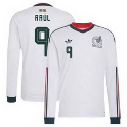 Men 9 Mexico Raul Jimenez 2026 Replica White Jersey 6