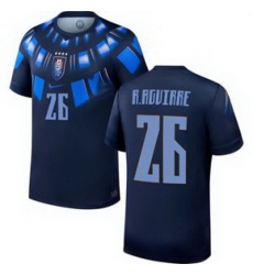 Men 26 Uruguay Rodrigo Aguirre Away Replica Jersey World   2