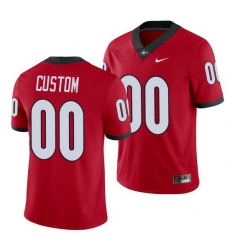 Georgia Bulldogs Custom Red College Football Men'S Jersey 1