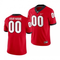 Georgia Bulldogs Custom Red College Football Men'S Jersey