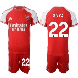 Men Arsenal 2026 Soccer Jerseys Red #22 RAYA