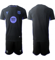 Men FC Barcelona 2026 Soccer Jerseys Black Kobe x FC Barcelona