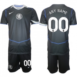 Men Chelsea 2026 Soccer Jerseys DarkGrey CUSTOM