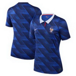 Women 0 Blank France Jersey   3