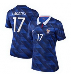 Women 17Maxence Lacroix France Jersey 3 Women 17Maxence Lacroix France Jersey 3