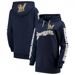 Milwaukee Brewers Women Hoody 001