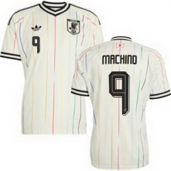 Men 9 Japan Shuto Machino Away Replica Jersey  2