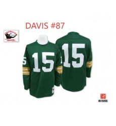 DAVIS Packers Green M&N Stitched Jersey DAVIS Packers Green M&N Stitched Jersey