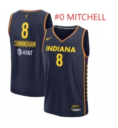 Mitchell #0 Navy Blue Jersey