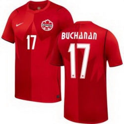 Men 17 Canada Tajon Buchanan Replica Away   1
