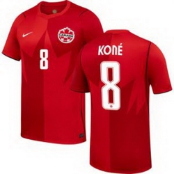 Men 8 Canada Ismael Kone Replica Away   1
