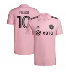 Men's Inter Miami CF Lionel Messi adidas Pink 2023 The Heart Beat Kit Replica Jersey