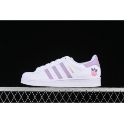 SUPERSTAR CLOUD WHITE PURPLE TINT MATTE GOLD