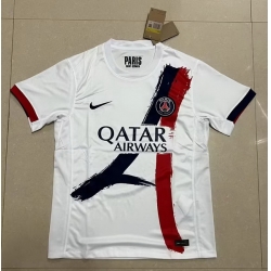 Men 2024 2025 Soccer Jersey Paris Saint Germany White