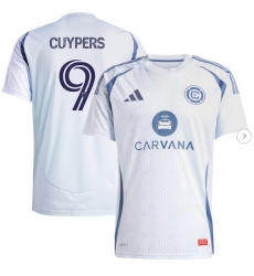 Men's Chicago Fire Hugo Cuypers adidas Light Blue 2025 The Municipal Kit Replica Player Jersey Men's Chicago Fire Hugo Cuypers adidas Light Blue 2025 The Municipal Kit Replica Player Jersey