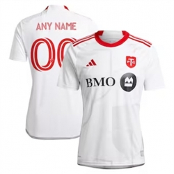 Men Toronto FC Custom 2024 25 Away Replica White