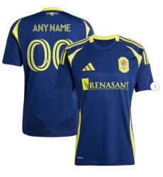 Mens Nashville SC adidas Navy 2025 The Heart of Nashville Kit Replica Custom Jersey