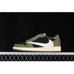 AIR JORDAN 1 LOW X TRAVIS SCOTT MEN SHOES 6511