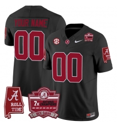 Men Women Youth Alabama Crimson Tide Nick Saban 7x Champions Patch Vapor Custom Jersey All Stitched Black Men Women Youth Alabama Crimson Tide Nick Saban 7x Champions Patch Vapor Custom Jersey All Stitched Black