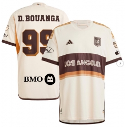 Mens LAFC Denis Bouanga adidas Tan 2024 Archive Authentic Jersey