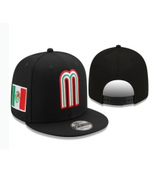 Mexico Baseball Snapback Cap 016