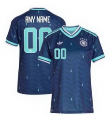 Women 00 Custom Germany National Team Jersey   6