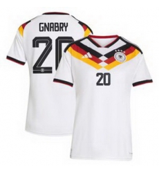 Women 20Serge Gnabry Germany National Team Jersey   6