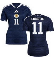 Women 11 Scotland Ryan Christie 2026 Home Replica Jersey 2
