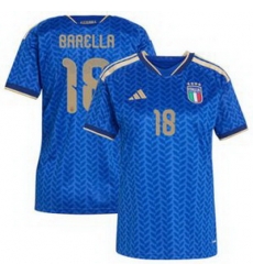 Women 18 Italy National Nicolo Barella 2026 White  2
